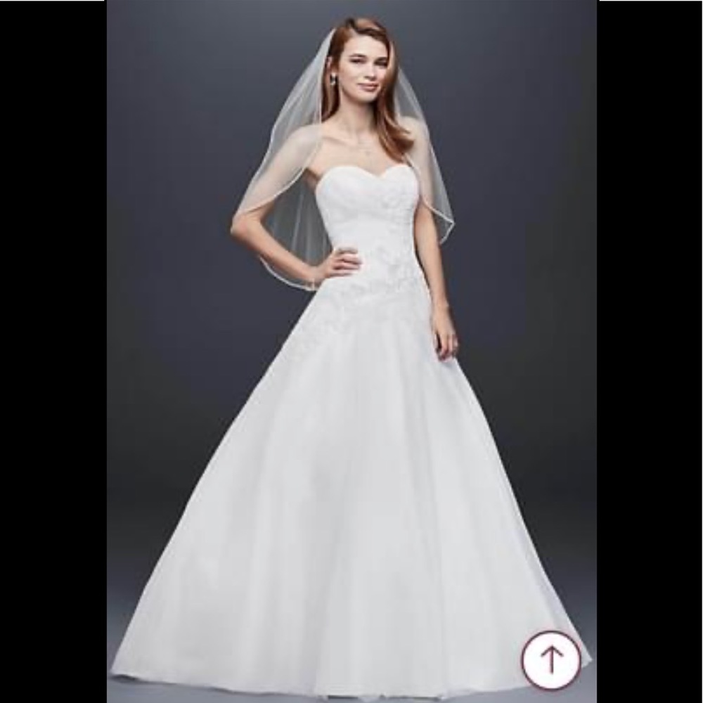 David’s Bridal wedding dress